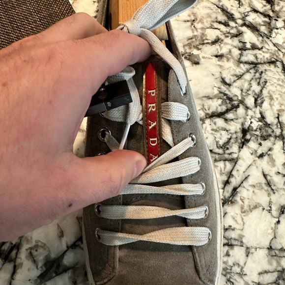 Men used Prada sneakers size 7 - Picture 3 of 7